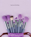 13 Pcs Velvet Potli Makeup Brush Set