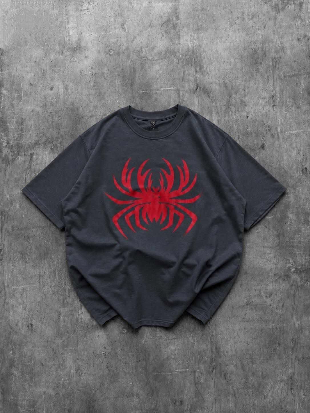 Brand New Day Spider Printed Dropshoulder ;