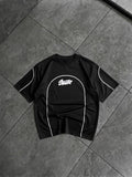 STWD embossed Printed Dropshoulder