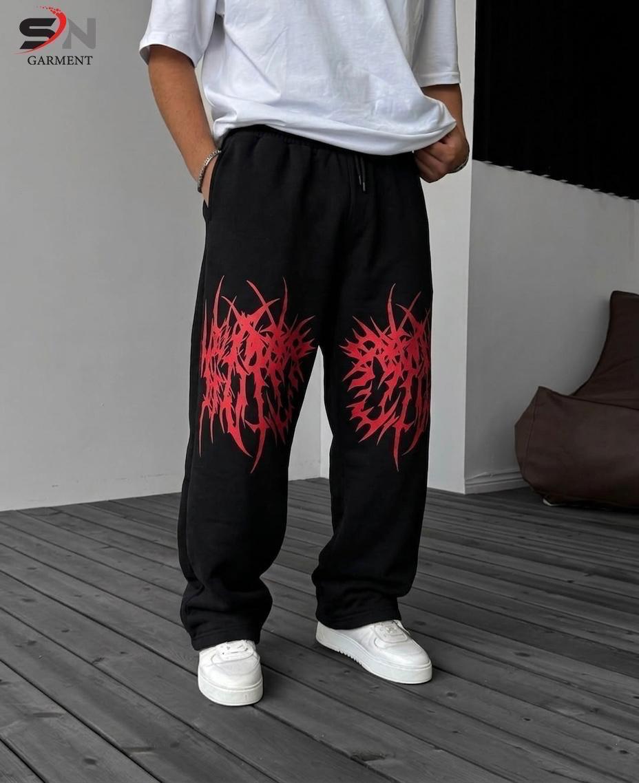 Premium Multi Print Baggy Trouser for Men | Oversized Fit | HUMRAAZ WEAR
