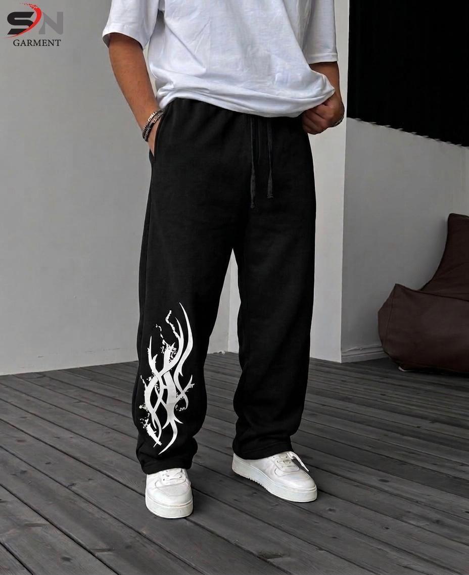 Premium Multi Print Baggy Trouser for Men | Oversized Fit | HUMRAAZ WEAR