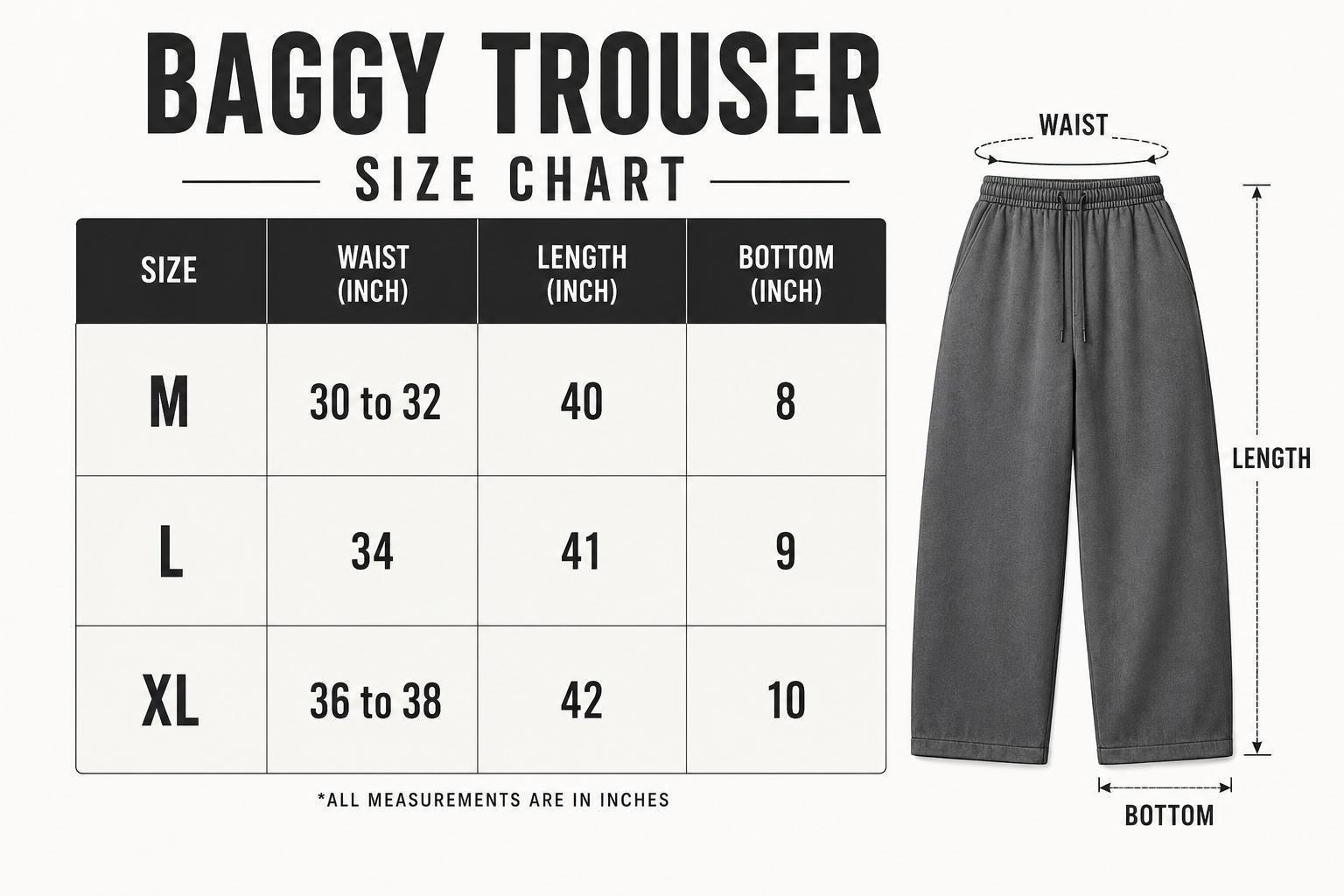 Men's Relaxed Fit Wide-Leg Trousers – Premium Casual Pants